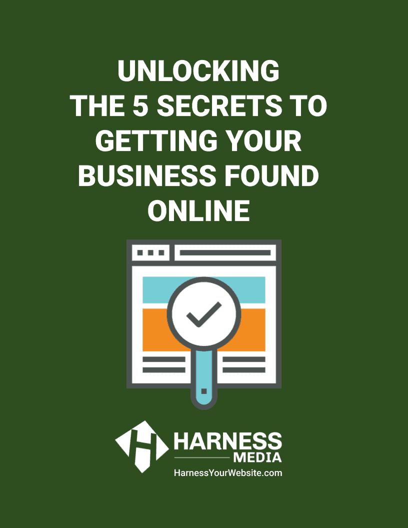 Cover of our Unlocking The 5 Secrets To Getting Your Website Found Online ebook