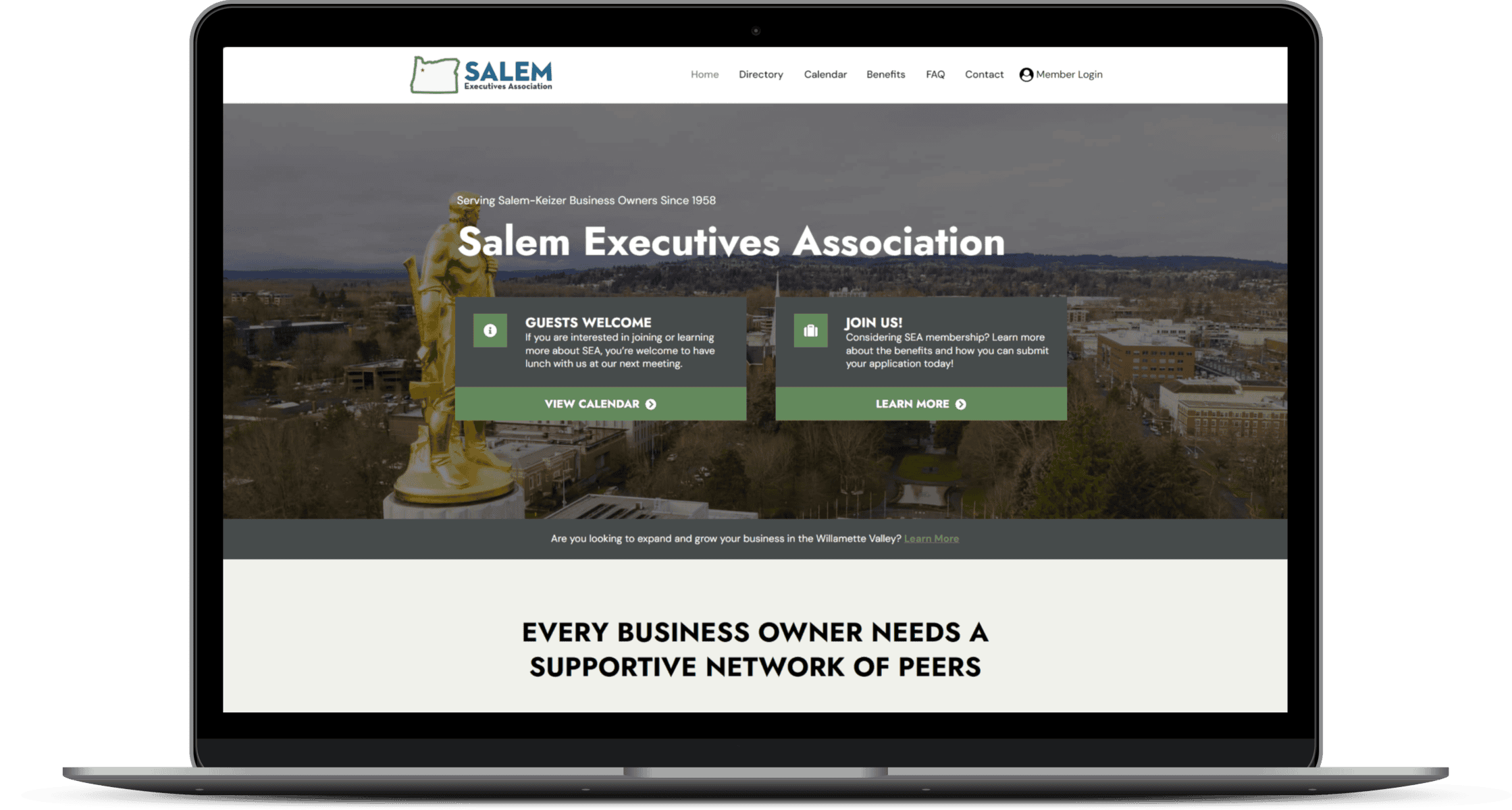 Salem Executives Association Mockup